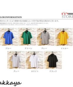 メンズ ファッション ポロシャツ 半袖 POLO シャツ カジュアル POLOシャツ 無地 大きいサイズ お兄系 夏 父の日