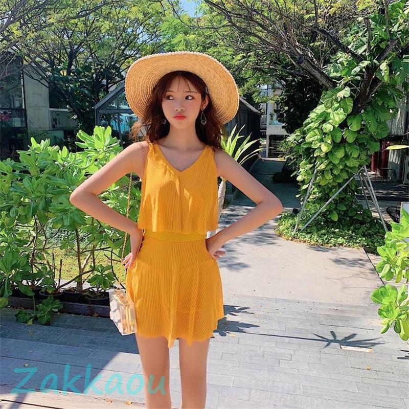 水着レディース 体型カバー ワンピース 40代 50代 20代 レースオールインワン ショットパンツ 小胸バンドゥ オシャレ 着痩せ - 画像 (8)